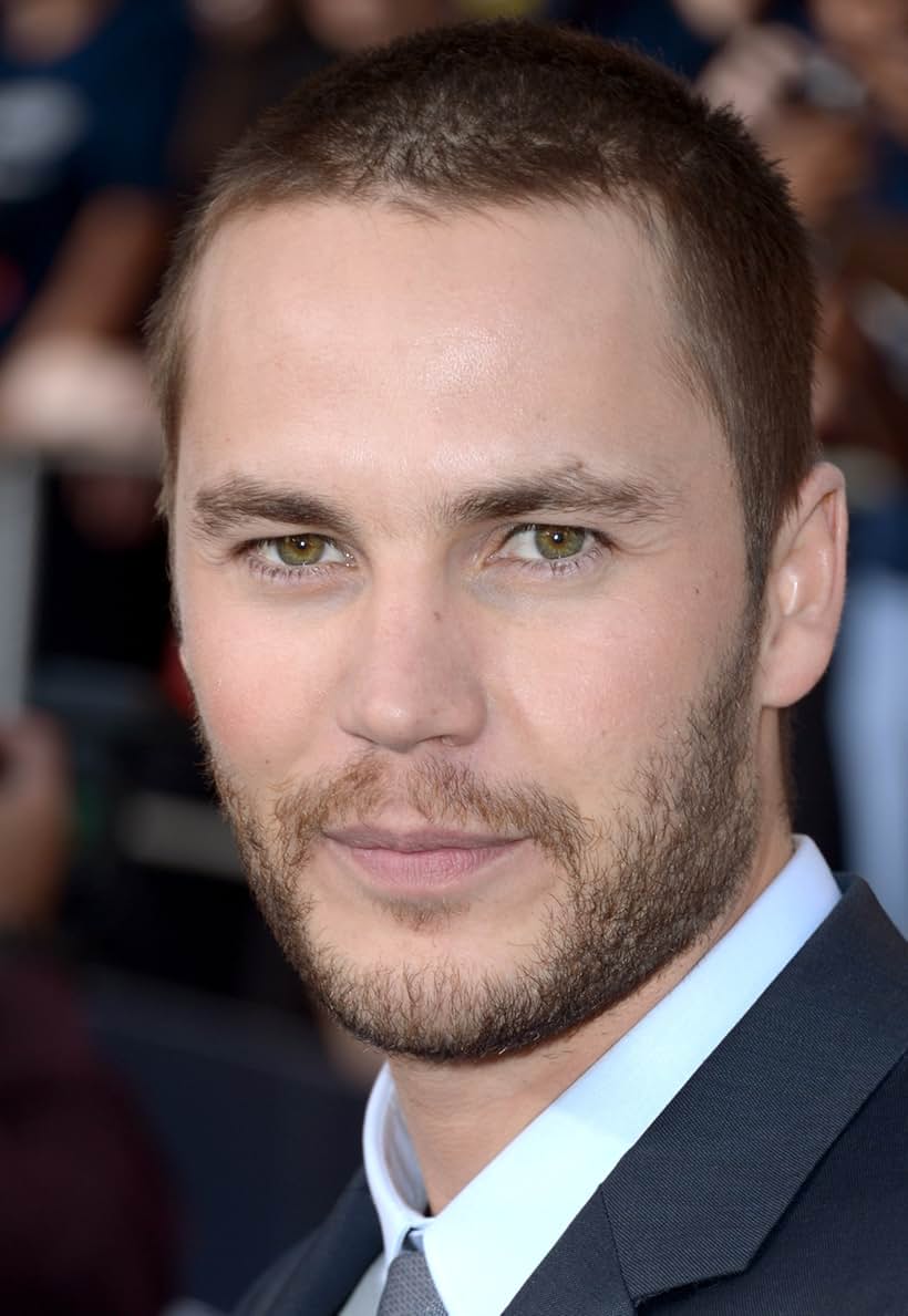 Taylor Kitsch at an event for Battleship (2012)