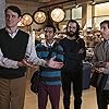 Martin Starr, Zach Woods, Thomas Middleditch, and Kumail Nanjiani in Silicon Valley (2014)