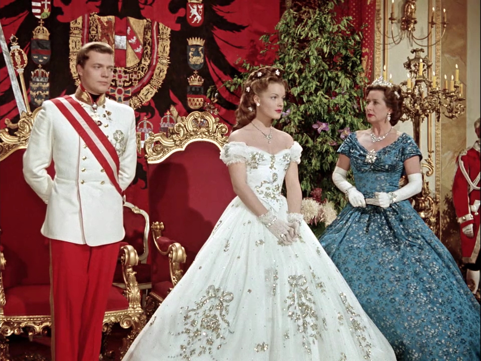 Romy Schneider, Karlheinz Böhm, and Vilma Degischer in Sissi - Die junge Kaiserin (1956)