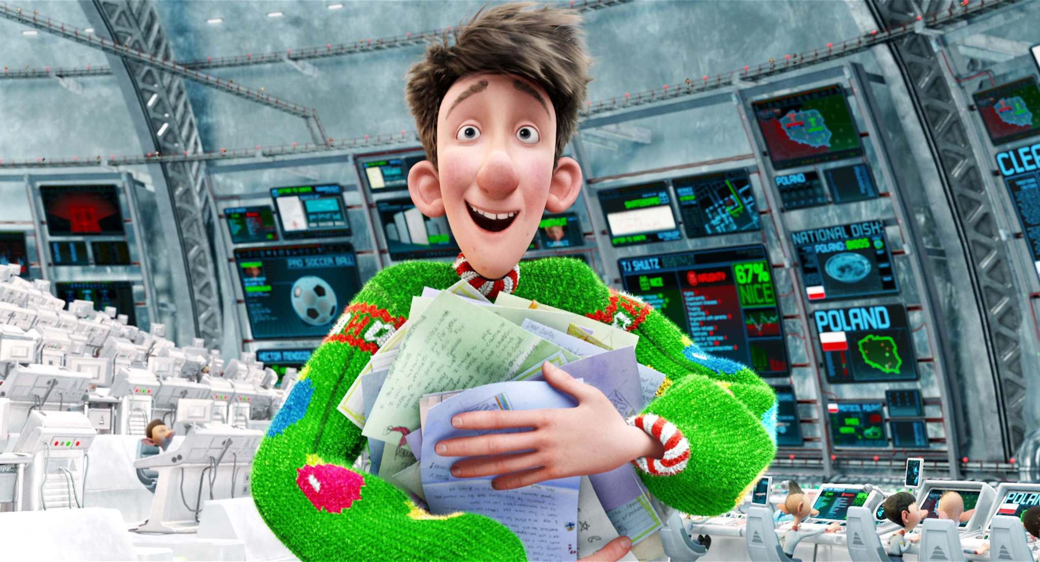 James McAvoy in Arthur Christmas (2011)