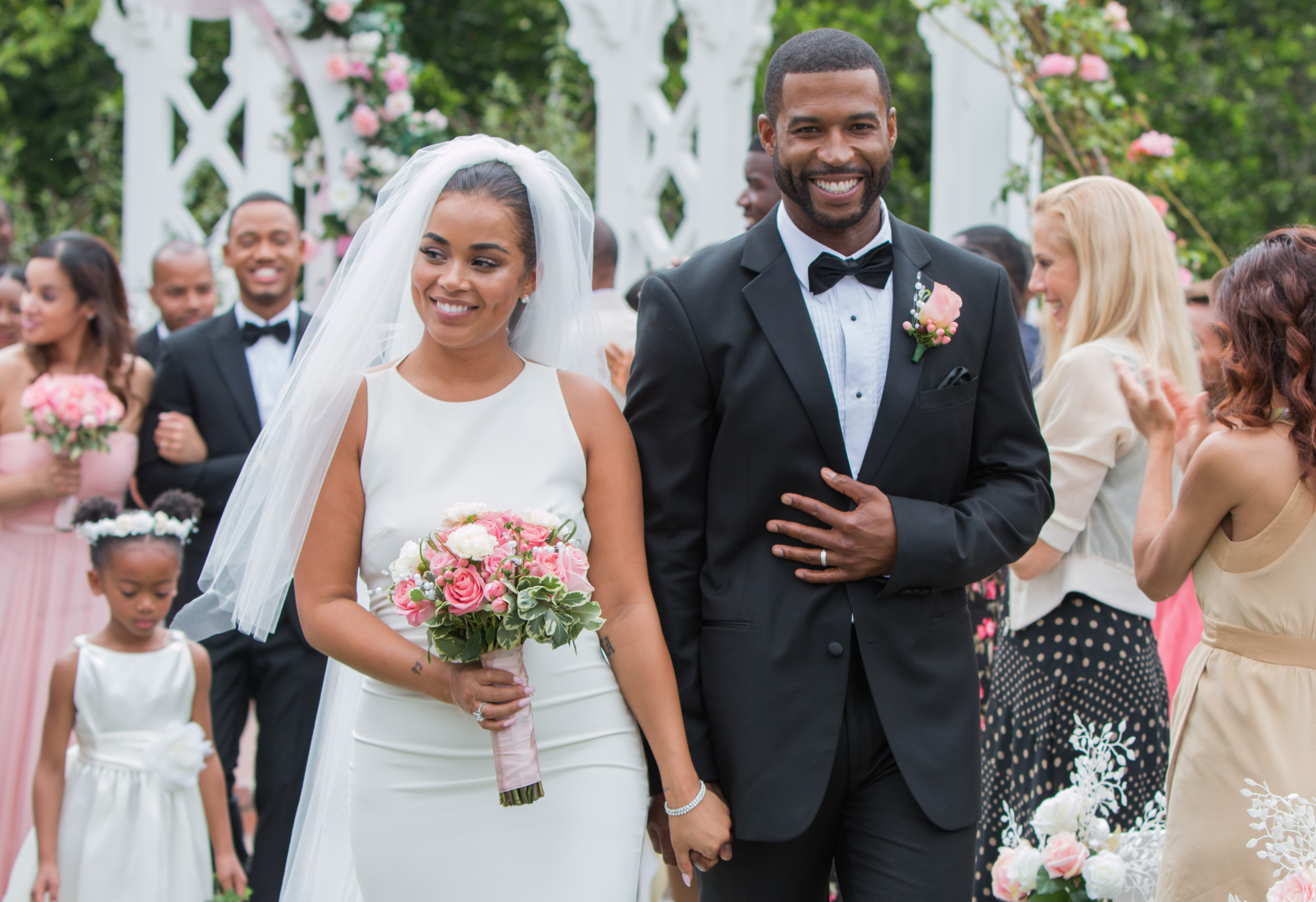 Robert Christopher Riley and Lauren London in The Perfect Match (2016)