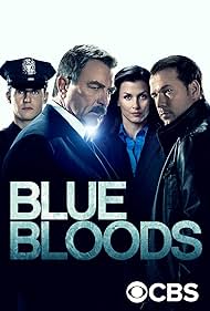 Tom Selleck, Bridget Moynahan, Donnie Wahlberg, and Will Estes in Blue Bloods (2010)