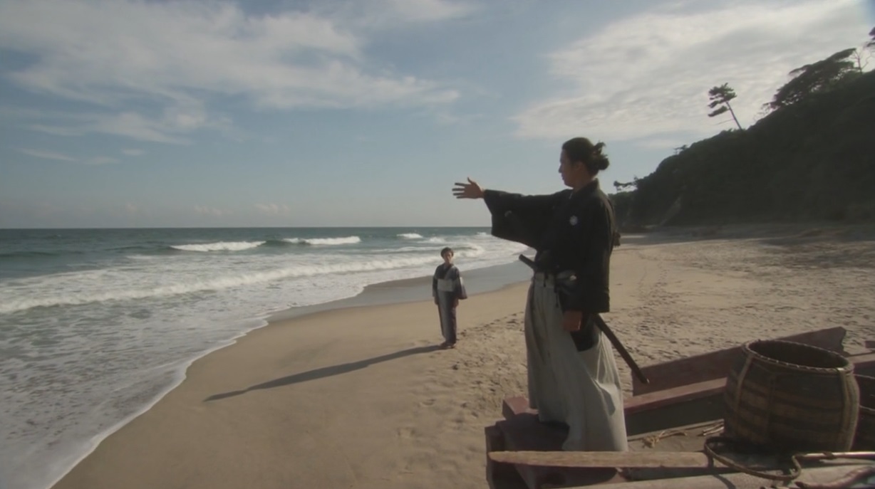 Masaharu Fukuyama and Yôko Maki in Ryômaden (2010)