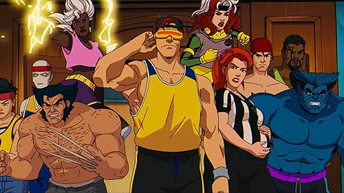 George Buza, Cal Dodd, Jennifer Hale, Alison Sealy-Smith, Lenore Zann, Morph, Ray Chase, JP Karliak, A.J. LoCascio, Isaac Robinson-Smith, Holly Chou, and Rogue in X-Men '97 (2024)