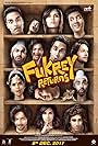 Ali Fazal, Richa Chadha, Manjot Singh, Pulkit Samrat, and Varun Sharma in Fukrey Returns (2017)