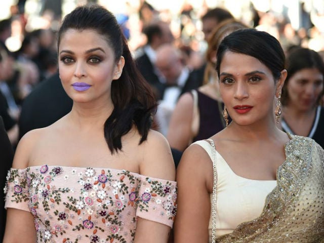 Aishwarya Rai & Richa Chadha promote 'Sarabjit' at Cannes