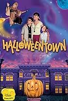 Debbie Reynolds, Kimberly J. Brown, Emily Roeske, and Joey Zimmerman in Halloweentown (1998)