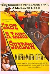 Audie Murphy and Terry Moore in Cast a Long Shadow (1959)