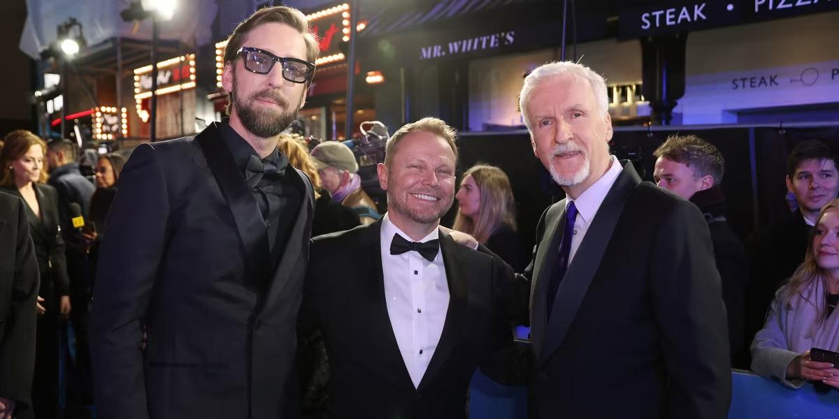 Joel David Moore, Richie Baneham, James Cameron