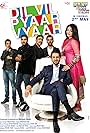 Gurdas Maan, Neeru Bajwa, Manav Vij, Rajiv Thakur, Jassie Gill, and Raj Singh Jhinjar in Dil Vil Pyaar Vyaar (2014)