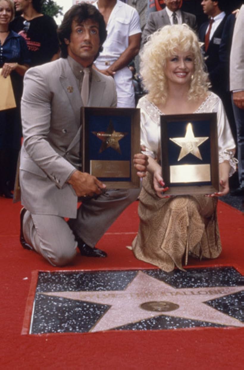 Sylvester Stallone and Dolly Parton in Rhinestone (1984)