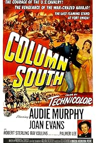 Audie Murphy, Joan Evans, and Gregg Palmer in Column South (1953)