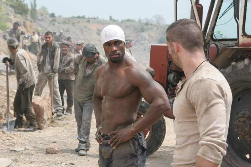 Scott Adkins and Mykel Shannon Jenkins in Undisputed 3: Redemption (2010)