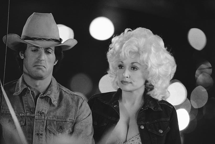 Sylvester Stallone and Dolly Parton in Rhinestone (1984)