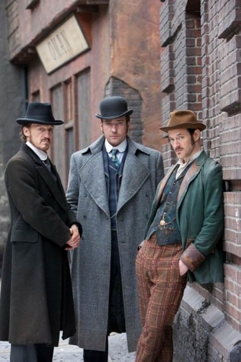 Jerome Flynn, Matthew Macfadyen, and Adam Rothenberg in Ripper Street (2012)