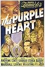 Dana Andrews, Richard Conte, Don 'Red' Barry, John Craven, Farley Granger, Sam Levene, Richard Loo, Kevin O'Shea, and Charles Russell in The Purple Heart (1944)