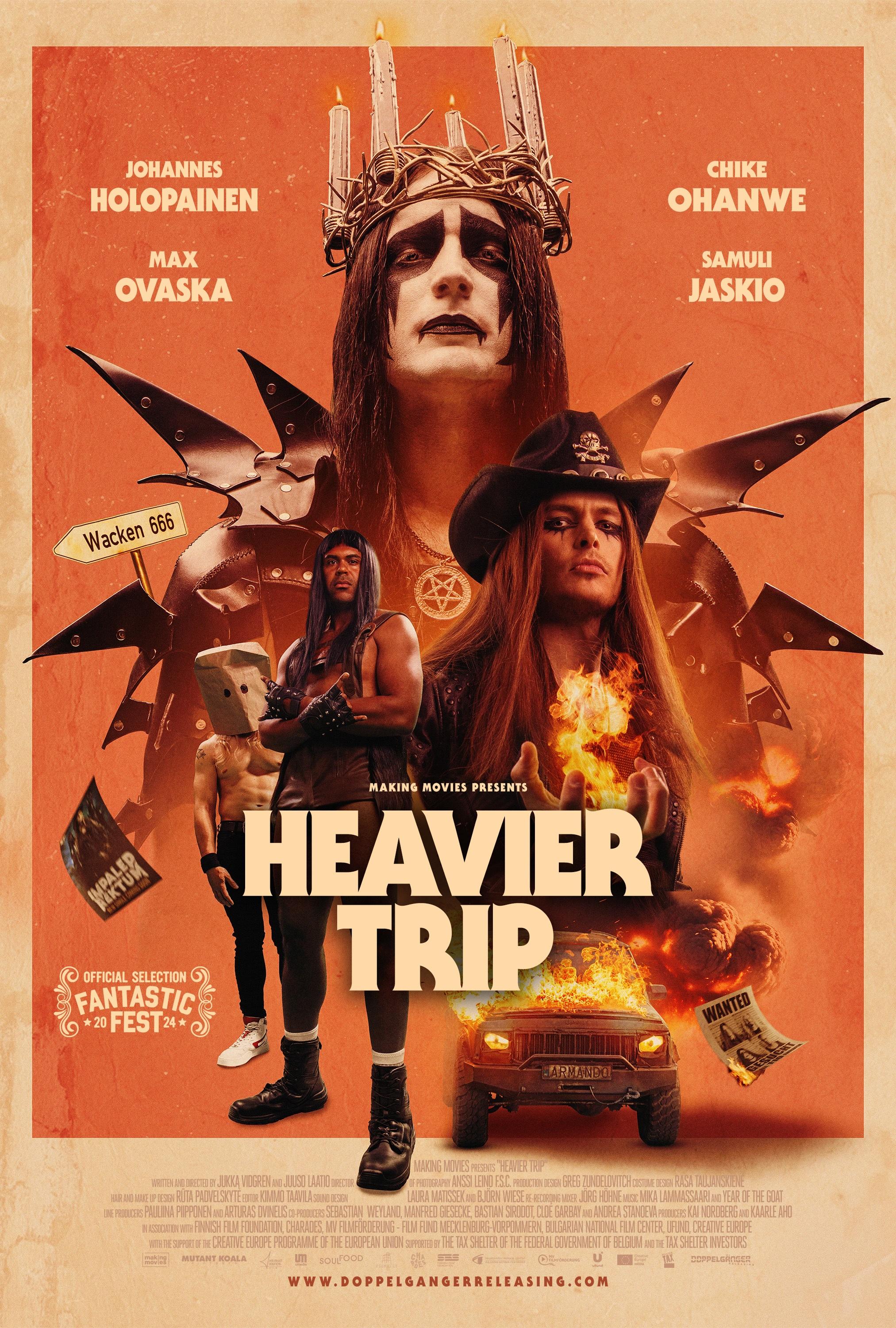 Max Ovaska, Samuli Jaskio, Johannes Holopainen, and Chike Ohanwe in Heavier Trip (2024)