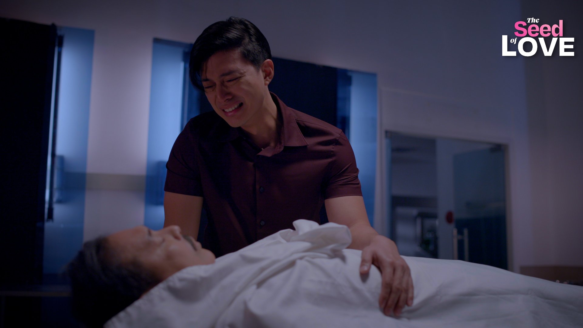 Alan Paule and Mike Tan in The Seed of Love (2023)