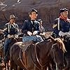 Rudy Bowman, Joanne Dru, Fred Graham, and Victor McLaglen in She Wore a Yellow Ribbon (1949)