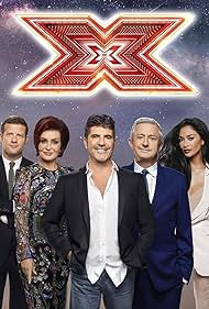 Dermot O'Leary, Sharon Osbourne, Nicole Scherzinger, Simon Cowell, and Louis Walsh in The X Factor UK (2004)