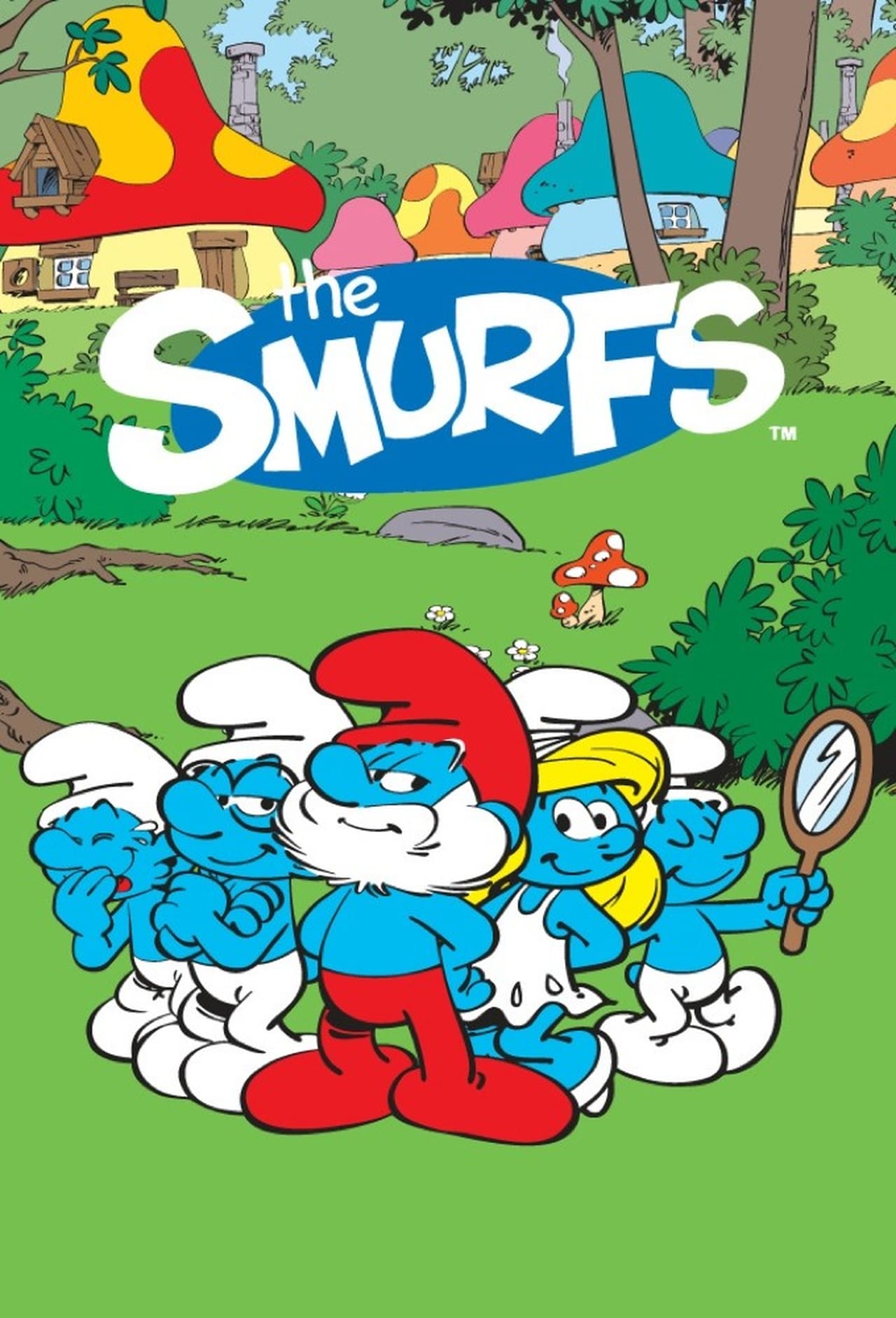 Lucille Bliss, Danny Goldman, Don Messick, and Alan Oppenheimer in The Smurfs (1981)