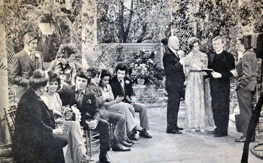 Vincent Baggetta, Gloria Hoye, Suzie Kaye, Judson Laire, Andrea Marcovicci, Leon Russom, and Albert Stratton in Love Is a Many Splendored Thing (1967)