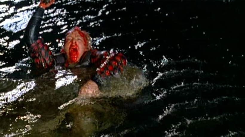 Richard Lynch in Alligator II: The Mutation (1991)