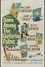 Gloria DeHaven, Mitzi Gaynor, Jane Greer, William Lundigan, and David Wayne in Down Among the Sheltering Palms (1952)