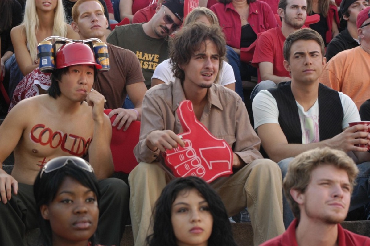 Jonathan Bennett, Jerry Shea, and Nestor Aaron Absera in Van Wilder: Freshman Year (2009)