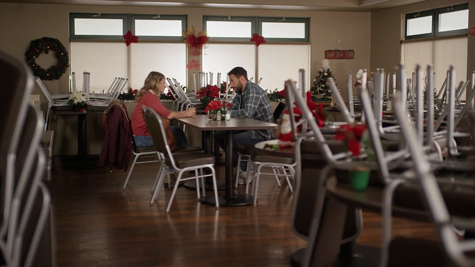 Andrea Brooks and Noah Mills in Santa's Boots (2018)