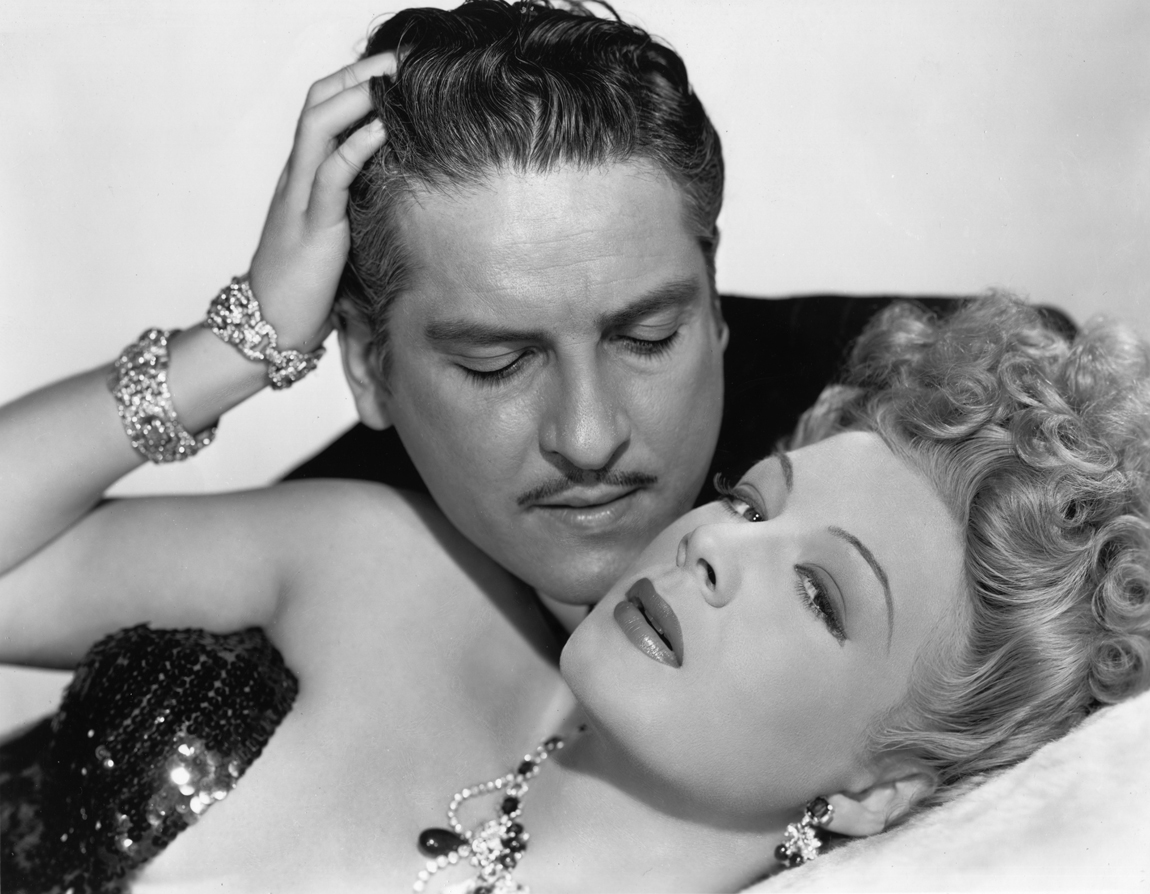 Betty Hutton and Arturo de Córdova in Incendiary Blonde (1945)