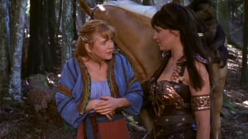 Lucy Lawless and Renée O'Connor in Xena: Warrior Princess (1995)