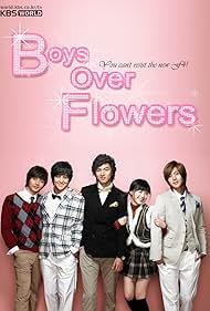 Im Ye-jin, Lee Min-Jung, Kim So-eun, Kim Hyun-joong, Lee Min-ho, Ku Hye-Sun, and Kim Bum in Boys Over Flowers (2009)