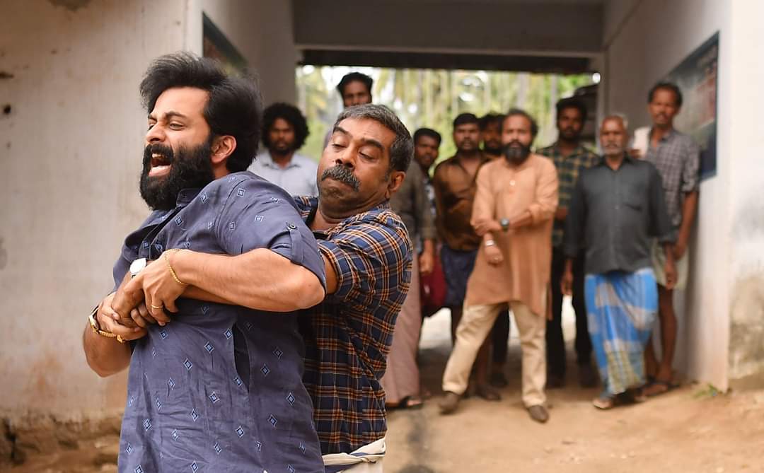 Biju Menon and Prithviraj Sukumaran in Ayyappanum Koshiyum (2020)