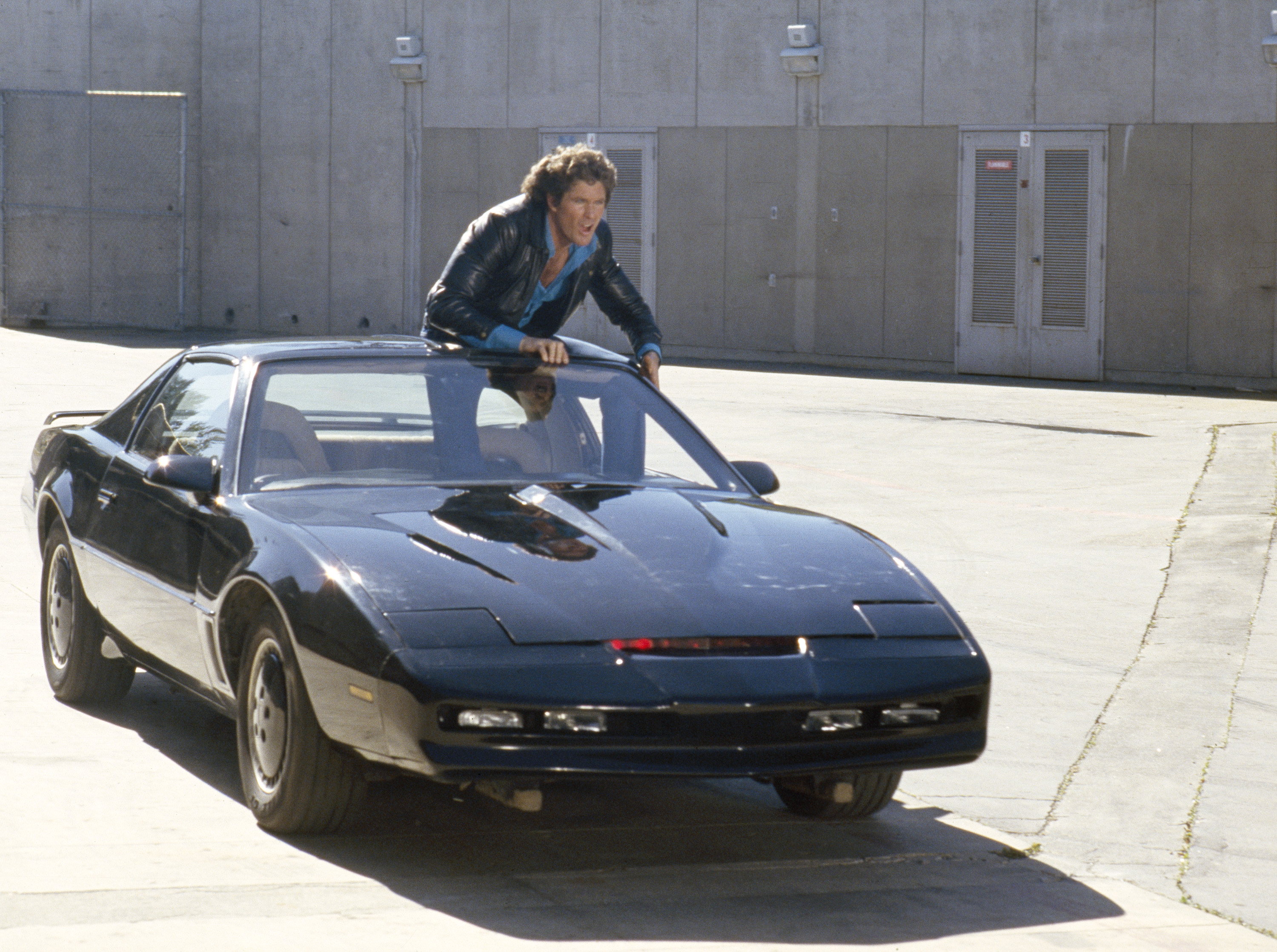 David Hasselhoff in Knight Rider (1982)