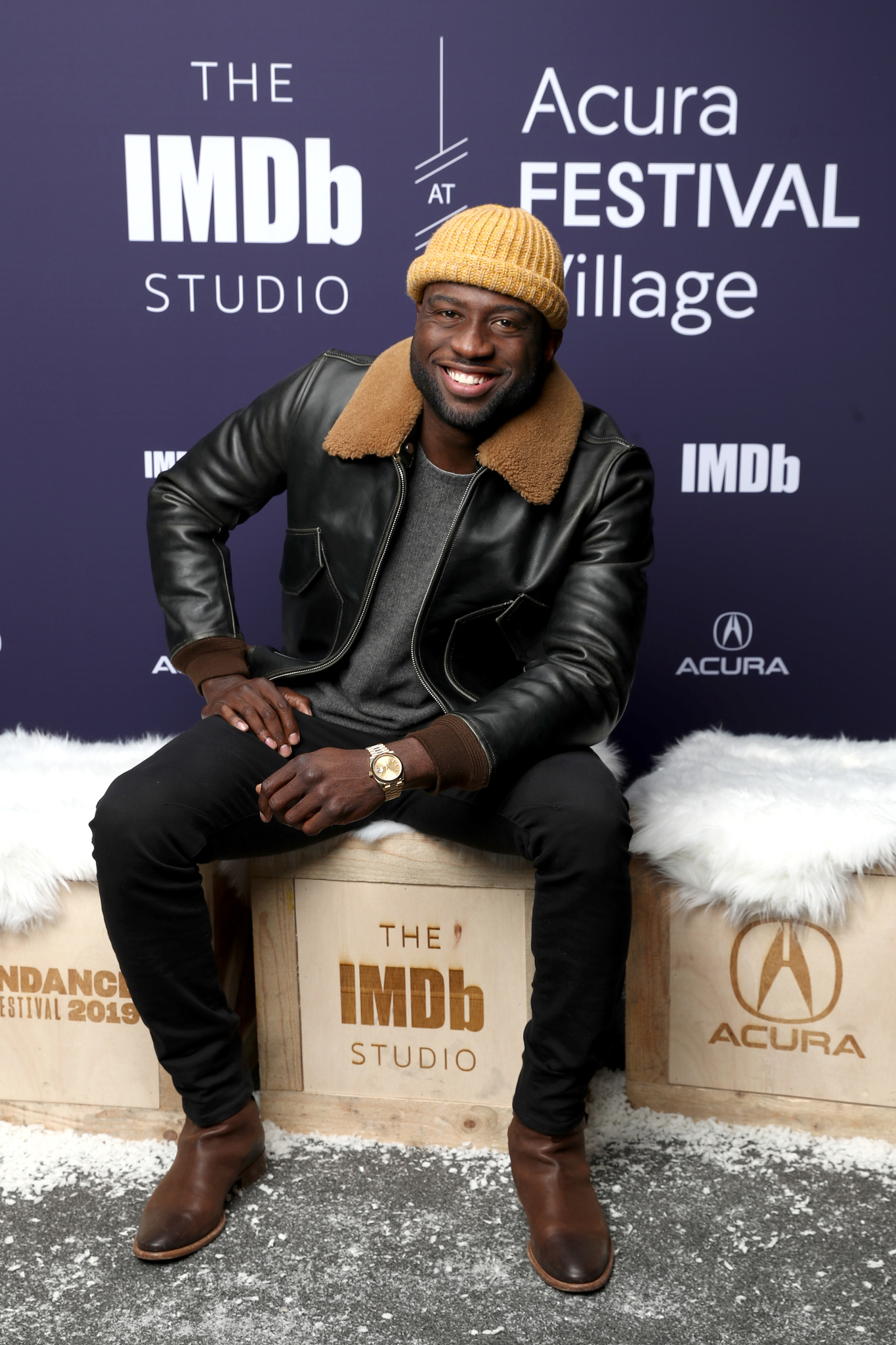 Sinqua Walls at an event for The IMDb Studio at Sundance (2015)