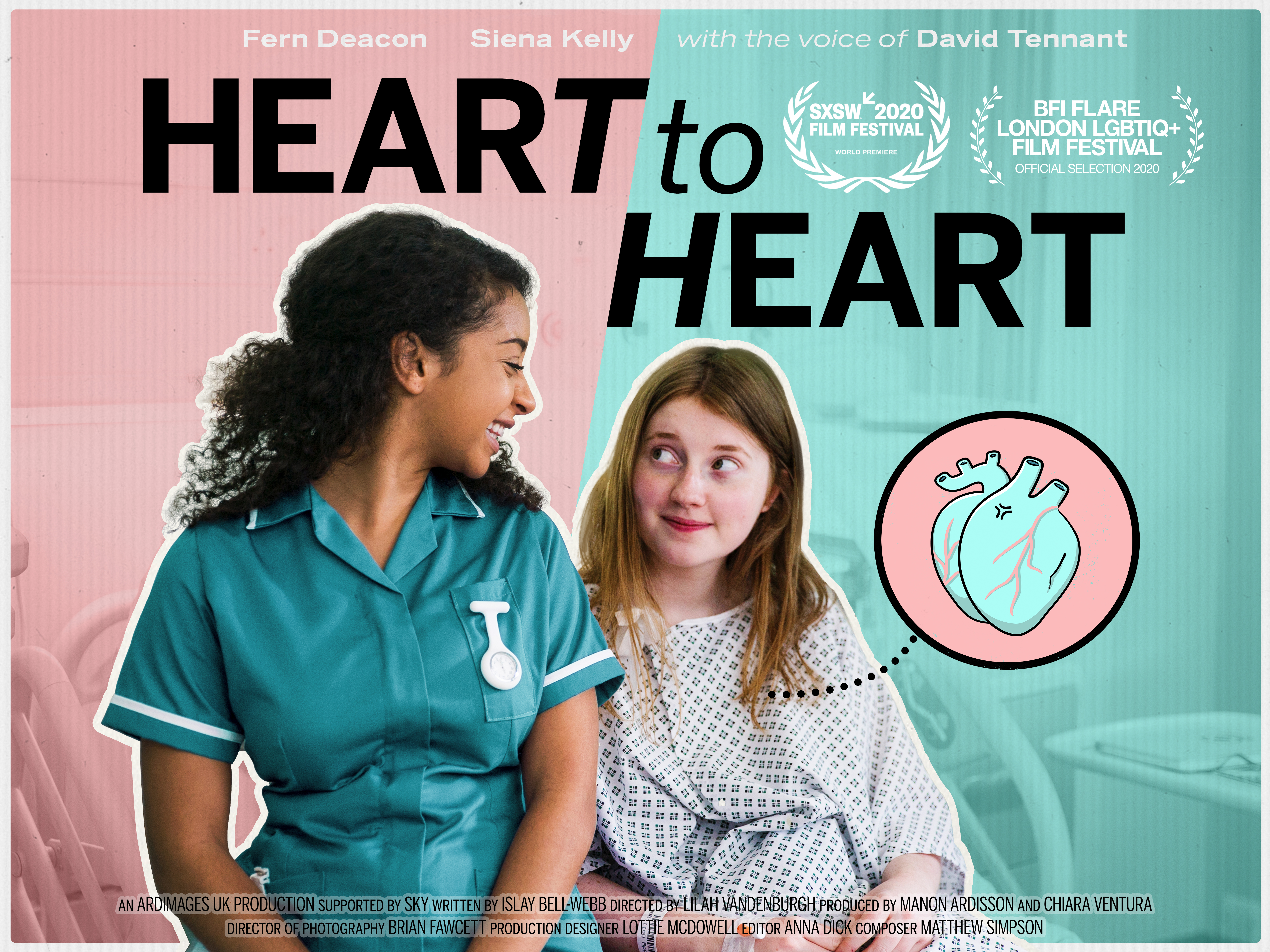 Lilah Vandenburgh, Chiara Ventura, Fern Deacon, Manon Ardisson, Islay Bell-Webb, and Siena Kelly in Heart to heart (2020)