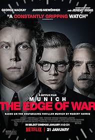 Jeremy Irons, George MacKay, and Jannis Niewöhner in Munich: The Edge of War (2021)