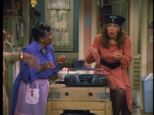 Telma Hopkins and Rosetta LeNoire in Family Matters (1989)