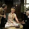 Harold Bennett, Larry Martyn, and Mollie Sugden in Are You Being Served? (1972)