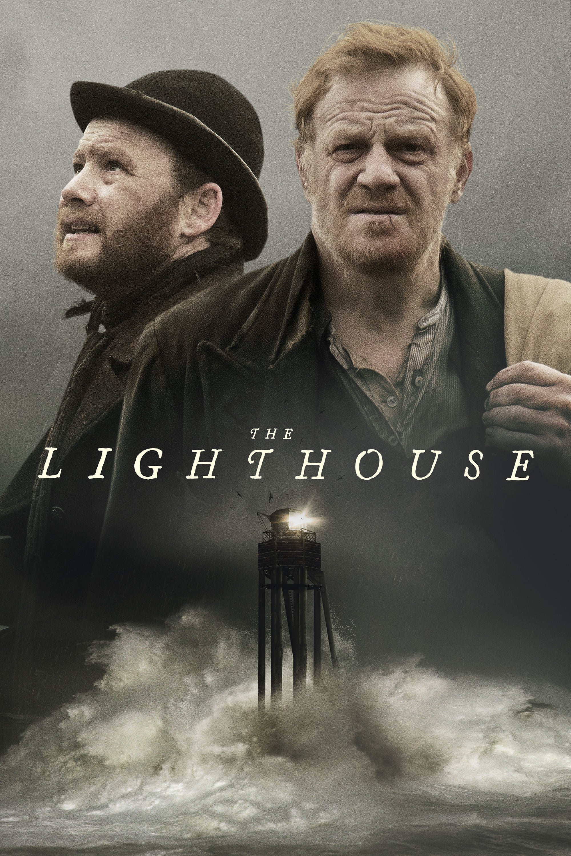 Mark Lewis Jones and Michael Jibson in The Lighthouse (2016)