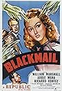 Ricardo Cortez, Adele Mara, William Marshall, and Grant Withers in Blackmail (1947)