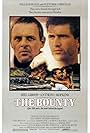 Mel Gibson, Anthony Hopkins, and Tevaite Vernette in The Bounty (1984)