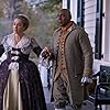 Maria Doyle Kennedy, Colin McFarlane, and Natalie Simpson in Outlander (2014)