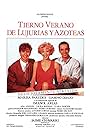 Imanol Arias, Marisa Paredes, and Gabino Diego in Tierno verano de lujurias y azoteas (1993)