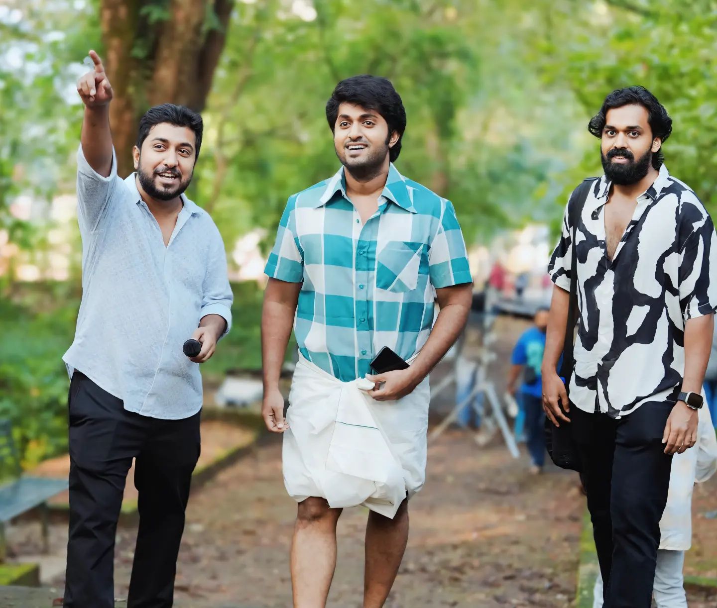 Vineeth Sreenivasan and Dhyan Sreenivasan in Varshangalkku Shesham (2024)