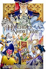 Kevin Kline, Demi Moore, Tom Hulce, Jason Alexander, Tony Jay, Paul Kandel, Charles Kimbrough, Frank Welker, and Mary Wickes in The Hunchback of Notre Dame (1996)