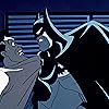 Hart Bochner and Kevin Conroy in Batman: Mask of the Phantasm (1993)