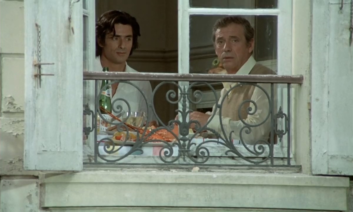 Sami Frey and Yves Montand in Cesar & Rosalie (1972)