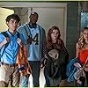 Alex Wolff, Morgan Turner, Ser'Darius Blain, and Madison Iseman in Jumanji: Welcome to the Jungle (2017)